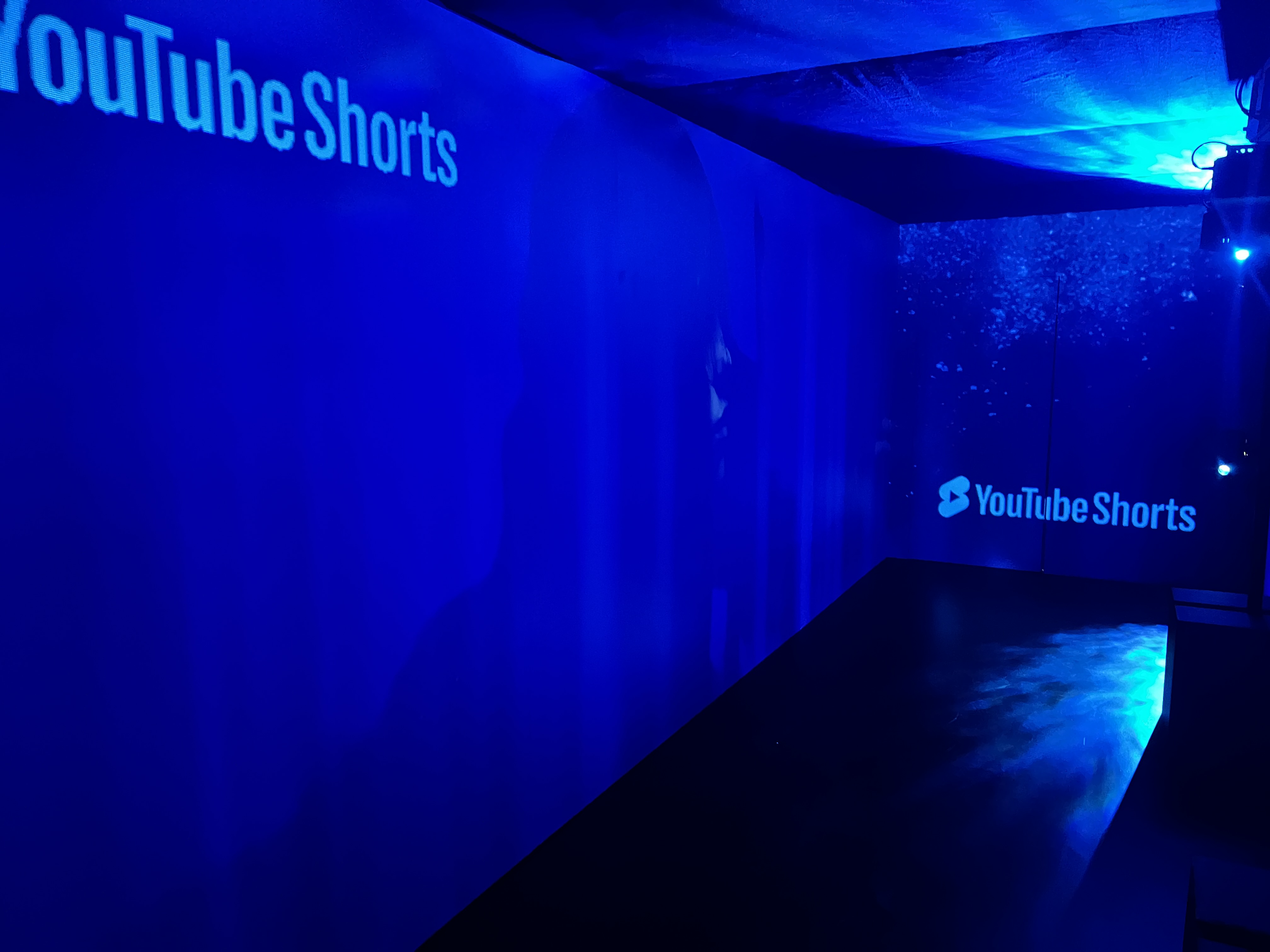 Underwater tunnel projection